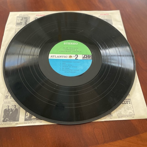 STEREO Vinyl Record - Flip Wilson: Cowboys and Colored People! - Picture 2 of 3